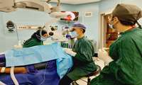 Performing more than thousand corneal transplant surgeries at Al-Zahra Eye Hospital in Zahedan 